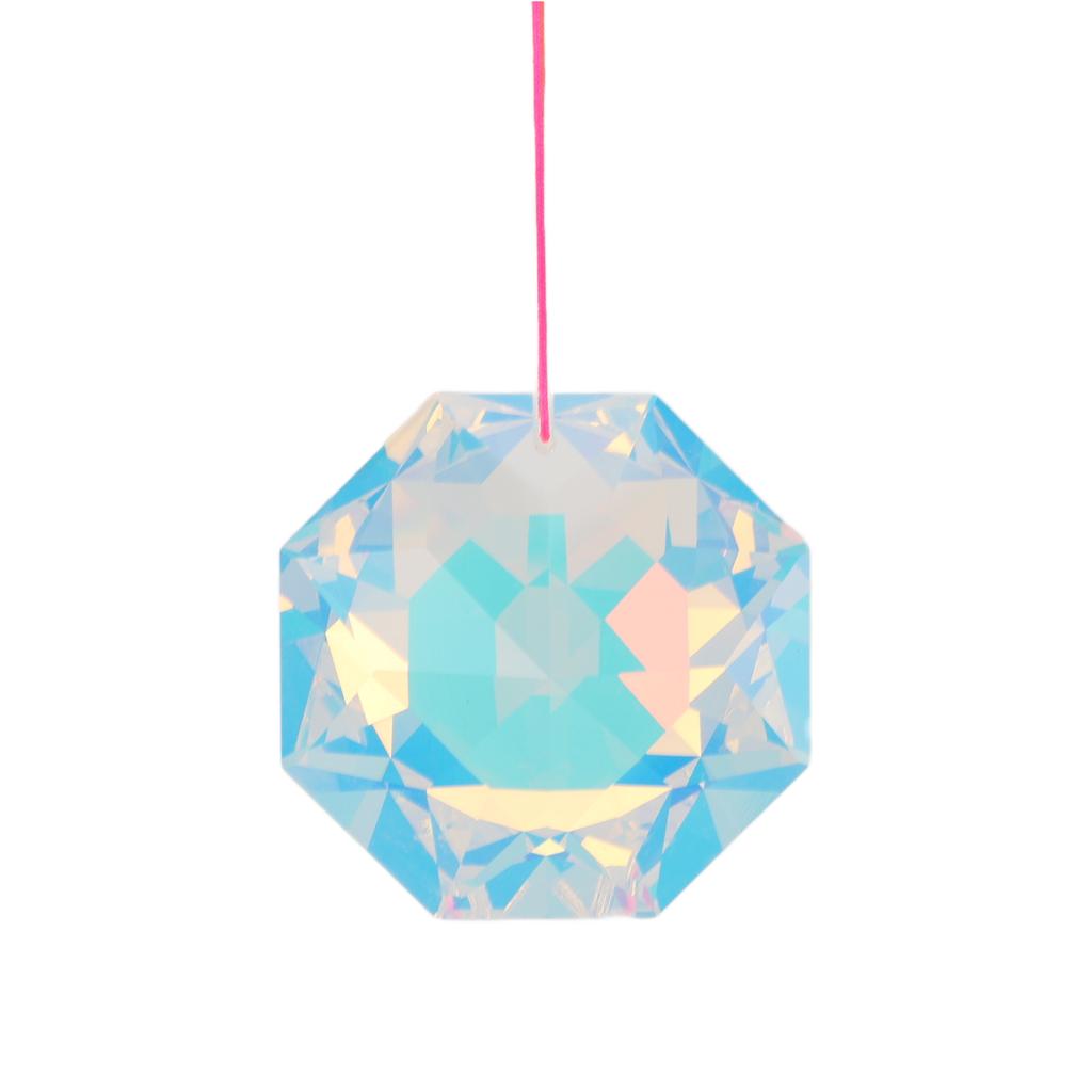 Hanging Crystal Suncatcher Multipurpose Exquisite Prisms Crystal Pendants for Window Christmas