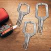Locking C Clamp Locking Pliers Adjustable Welding Clamps Vises Regular Tip and Swivels Pad for Shop Home Farm Automotive