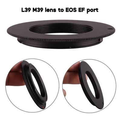 Upgraded L39 M39 Lens To EF Mount Adapter Rings Macro Adapter Rings Photograph Accessories Used for Camera Users