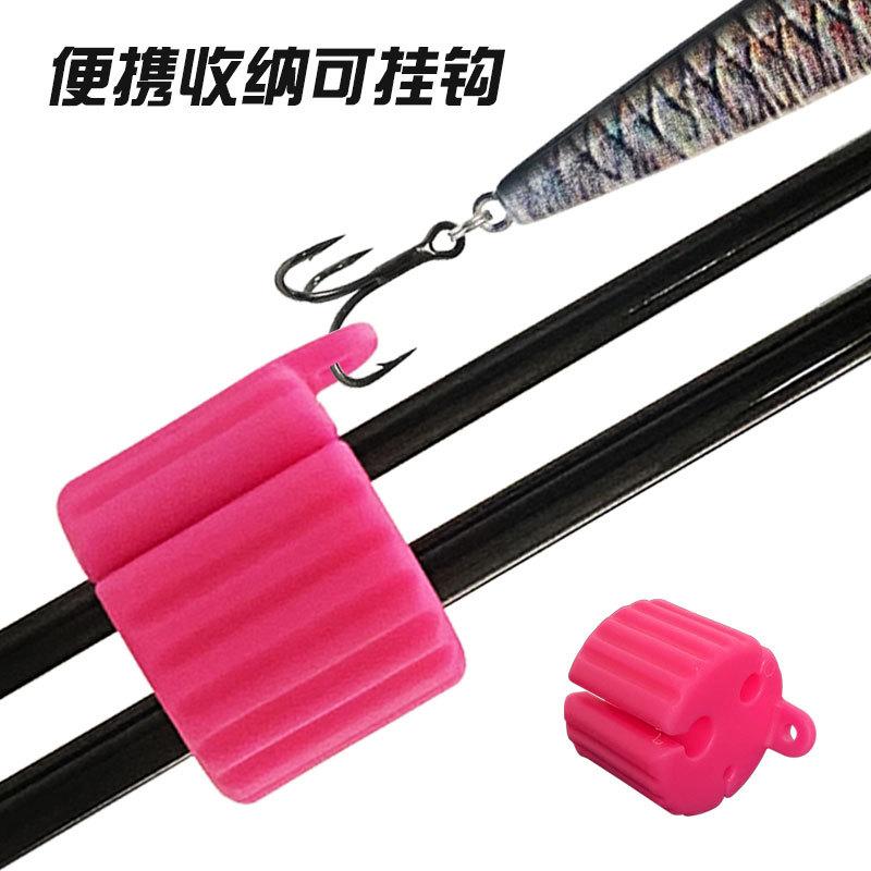 Bande Luya Canne Balle Multi-Couleur Balle de Canne Canne Retrait Mini Portable Bande Canne Pêche à la Boule Accessoires d'Équipement