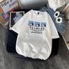 Cartoon Casual Loose Short-sleeved T-shirt for Women In Summer Couples Bottoming Shirt for Women Large Size Top for Women