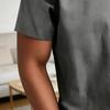 Men's Button Down Shirt Soft Vintage Short Sleeve T-Shirt Summer Casual Beach Fishing Tops with Pocket