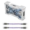 HMHUB HubLitte USB to Type-C RGB Aluminum Gaming Hub 8K