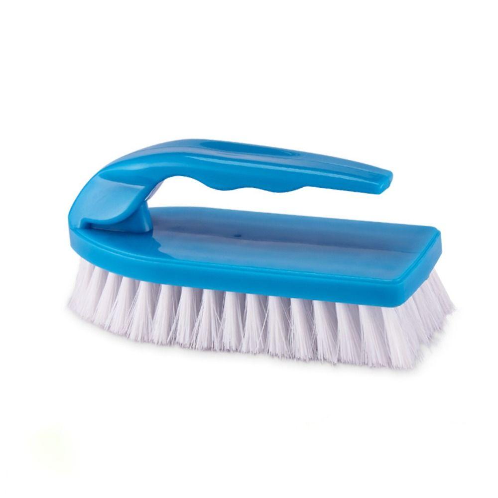 Stiff Bristle Cleaning Brush Plastic Handle Stiff Bristle Brush Scrubber Brush  Kitchen Cleaning