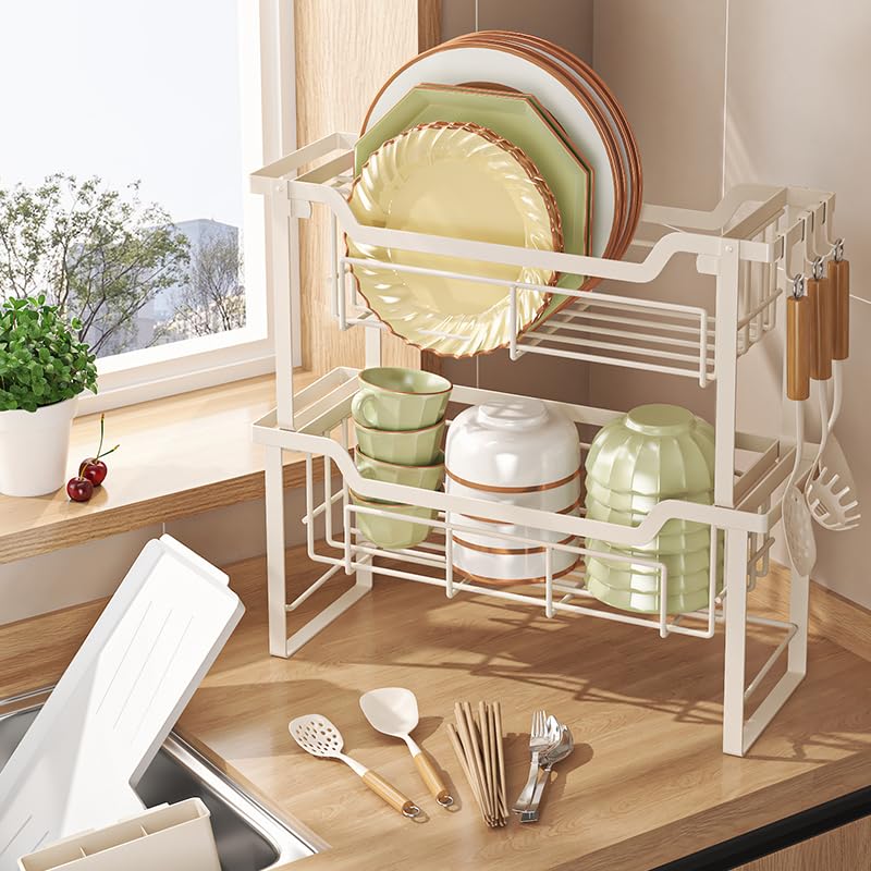 ZHIHUAYUN Dish Next to the Automatic Dish Kitchen Dish Space Dish 5 Dish Drainer Dish Rack Tiers Drainer, Slim, Sink, Drain, Drainer, Drainer, Saving,