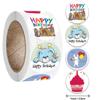 Custom Items Custom Label Sticker Happy Birthday Scrapbooking & Stamping X080