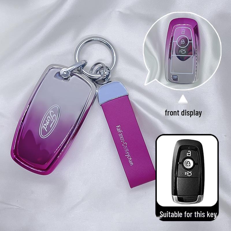 Ford Mondeo, Focus, Escort, Edge, and EcoSport Key Cover