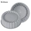 Convenient 3D Mold Heat-resistance Silicone Cake Pastry Baking Tray Bakery Supplies