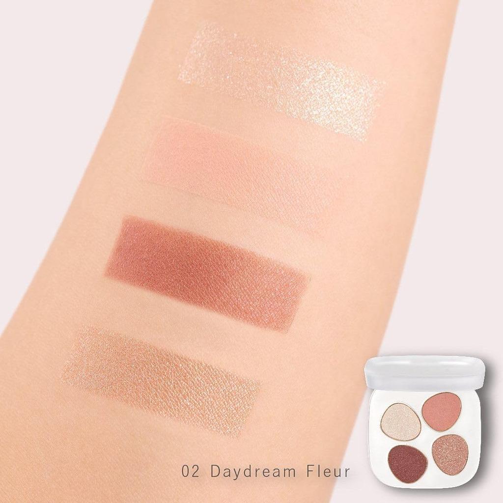 Petal Float Eye Palette 02 Daydream Fleur Eyeshadow Pink Beige To/one Palette,