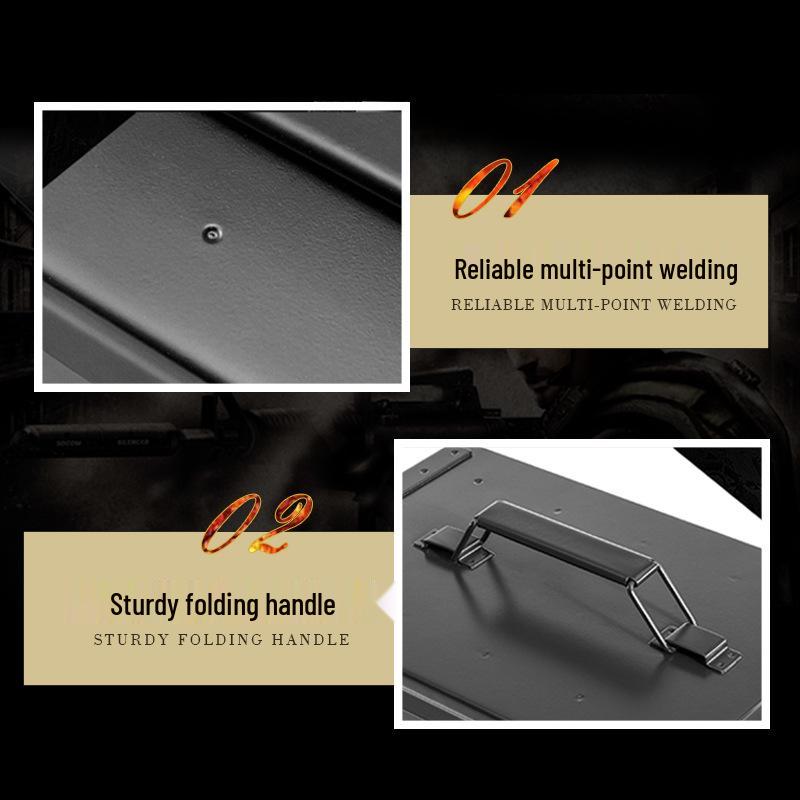 Explosion-Proof Lithium Battery Protection Box - Waterproof, Fireproof Metal Toolbox