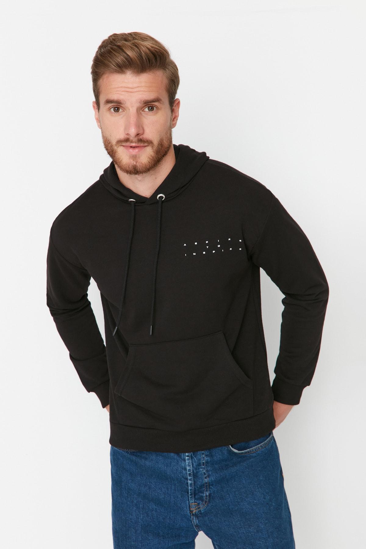 

Толстовка - Черный - Приталенный