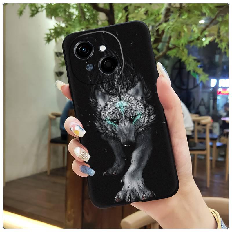 Luxury Soft Phone Case for Tecno POP9 4G/Spark GO 1/KL4 - Full Edge & Stylish Design for Women