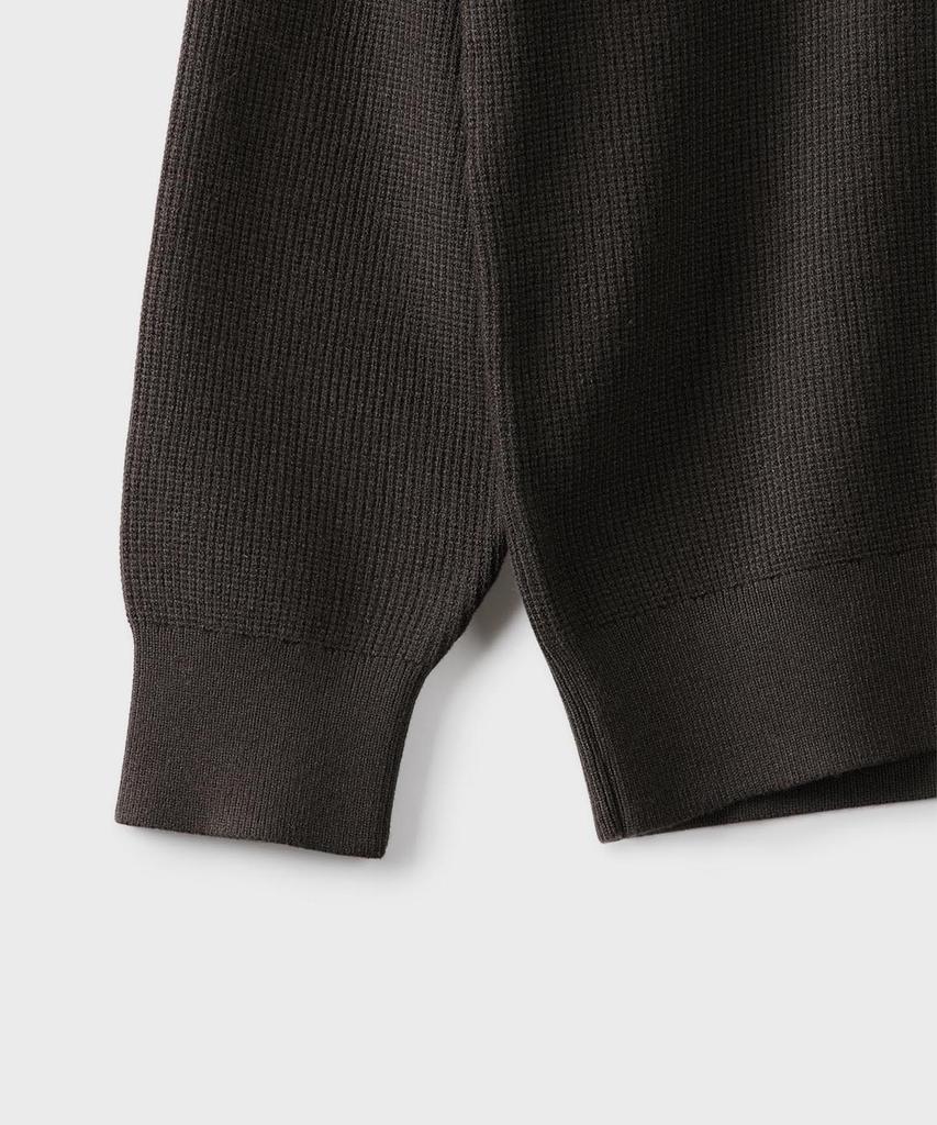 PANICALE Khaki Splash Paint Knit