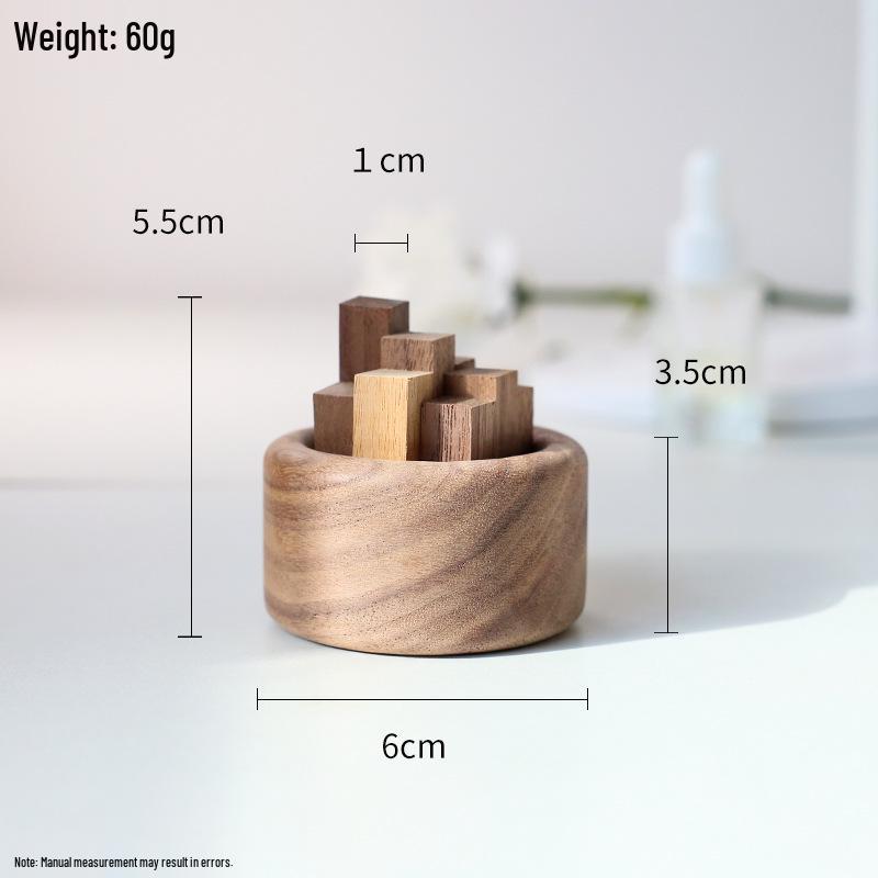 

Деревянный диффузор для эфирных масел Шиба-ину - Ароматерапевтическое украшение для автомобиля и дома, Доступно несколько стилей