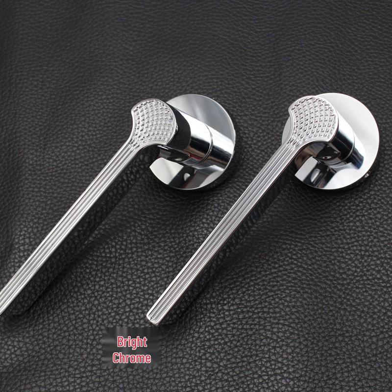 LeLang Silent Magnetic Door Lock with Solid Handle - Indoor Bedroom Lock