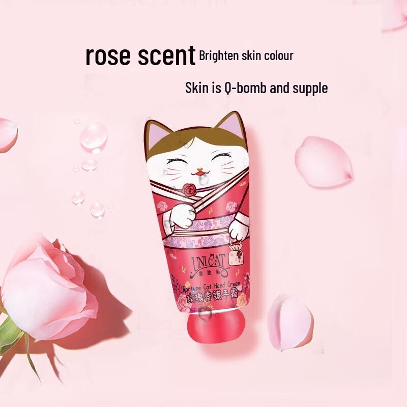 UNI CAT Rose Scented Hydrating Hand Cream