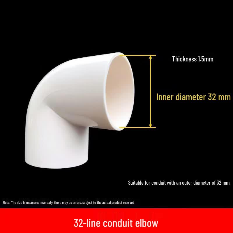 Ke Weng PVC 90-Degree Water Pipe Elbow