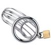 Chastity Device for Men Metal Chastity Cage Stainless Steel Cock Cage Male Chastity Belt Sex Toys Bondage Lock Adult Products