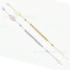 5mm Edelstahl Perle Religiöses Kreuz Armband