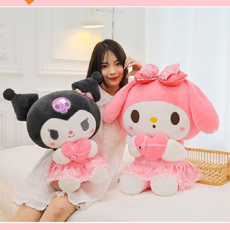Adorable Kt Cat Plush Toy Pillow Soft Stuffed Animal Doll Perfect Gift For Birthdays