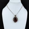 Red Fire Labradorite Pendant Copper Wire Wrapped Pendant Handmade Gemstone Pendant Copper Wire Wrapped Jewelry Engagement Gift Women Pendant