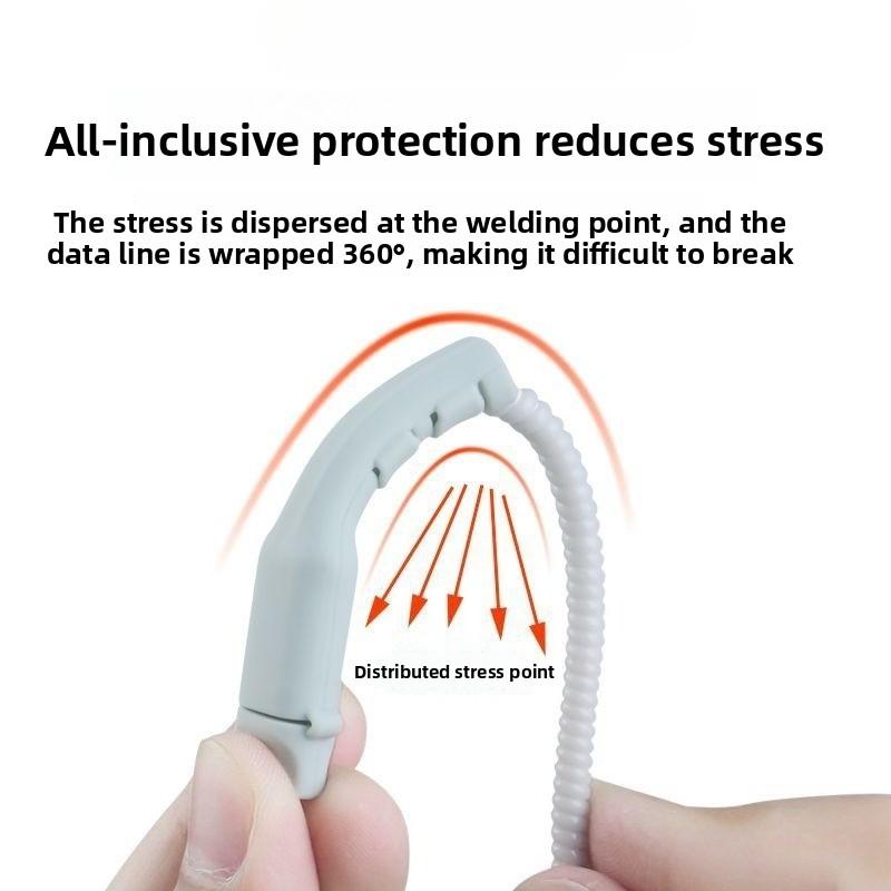 Data Cable Protection Cover Anti Charging Cable Protection Cover Charger Cable Head Soft Silicone Rubber Protector Accessories