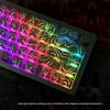 Tasti Topografici Linee di Contorno Traslucide Pbt Profilo Cherry Stampa Laterale Retroilluminati Per Tastiera Meccanica Mx Gamer