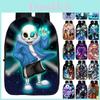 Zaino per Studenti 17 pollici Undertale Sans Comodo e Pratico Perfetto per Viaggi e Scuola