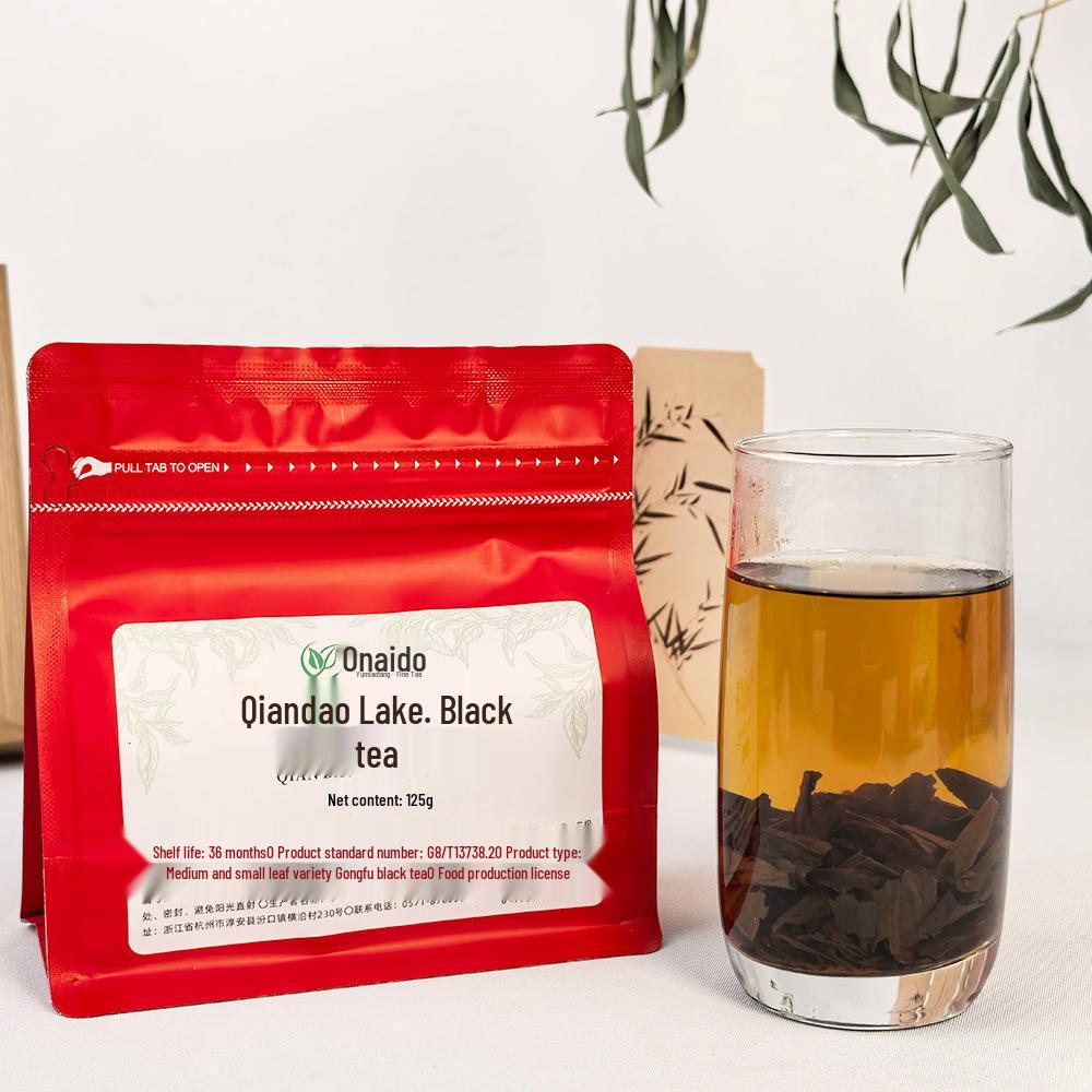 Qiandao Lake Zhengshan Xiaozhong Black Tea Leaves - Bulk with Rich Aroma 125g