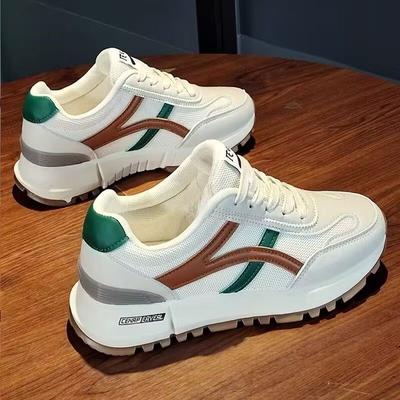 Sneakers Women's Spring 2025 New Net Shoes Versatile Casual Shoes Forrest Gump Shoes Non-slip Lightweight Fashion Ins Tide