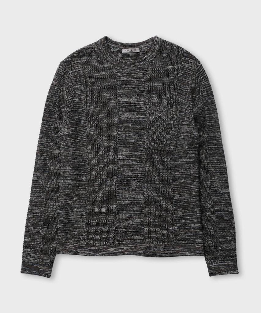 PANICALE Wool Blend Pocket Knit 2 Colors