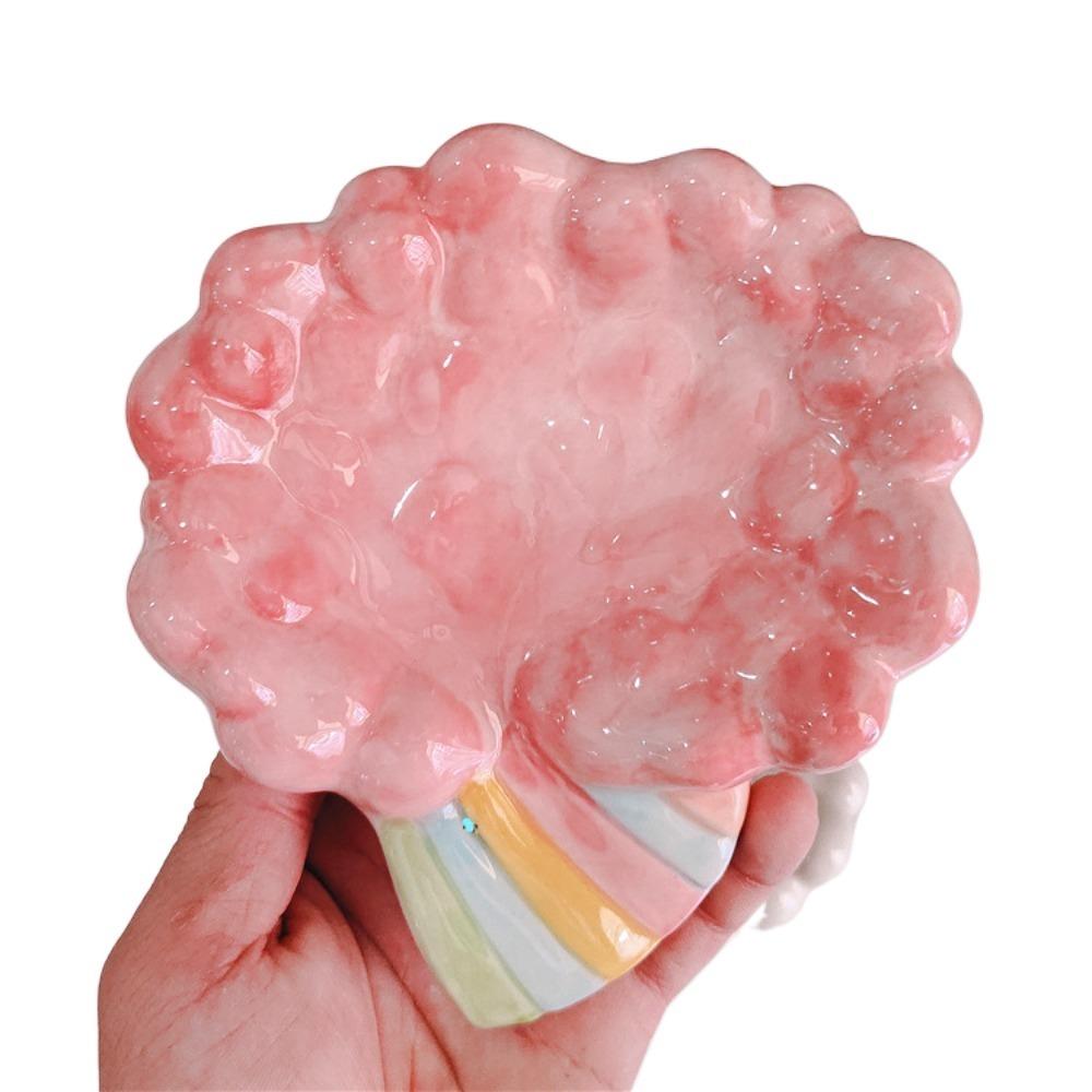 

Керамическая мыльница в форме облака, легко моется, быстро сливается, влагостойкая, самоосушающаяся мыльница