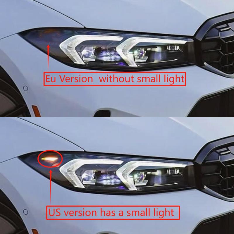 

CSL Yellow Daytime Running Light Boards For 2023 2024 BMW 3 Series G20 G21 G28 LCI 320i 330i 330e M340i Headlight DRL US Spec LED Boards жовтий