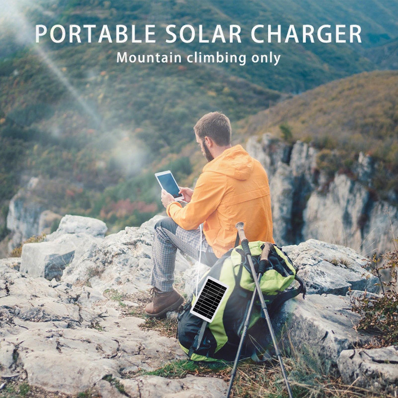 

Solar Panel 2W Solar Panel Power Backup 5V Voltage Output Waterproof Sunlight Energy Solution for Marine Trailer Farm Travel China Mainland