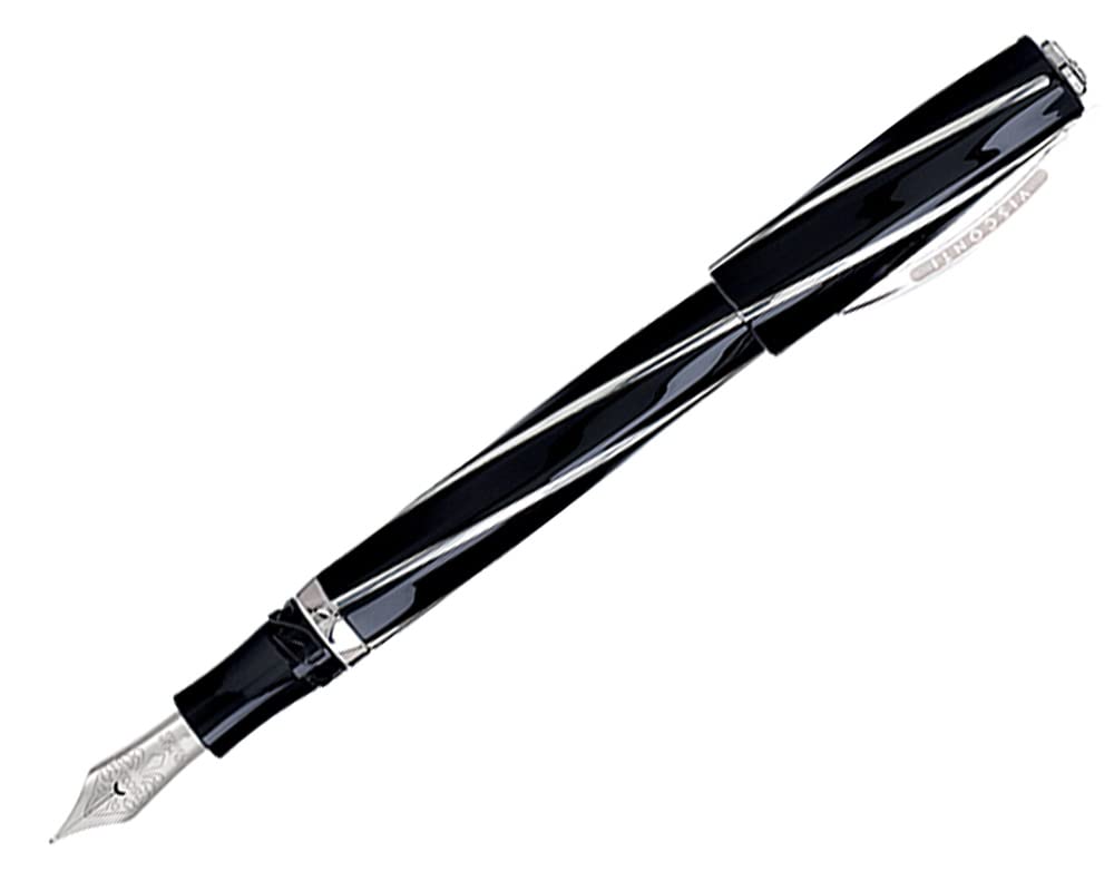 

Перьевая ручка VISCONTI Divina Black CT Oversize 18K Inhalation Type Fine Point F