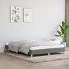 Vidaxl Bed Frame Without Mattress, Dark Gray, 140X190 Cm, Fabric Upholstered