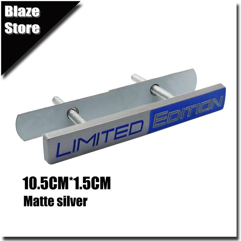 1Pc Auto LIMITED EDITION Emblem Metal Badge Sticker For Motorcycle Body Decor Decals Car Accessories