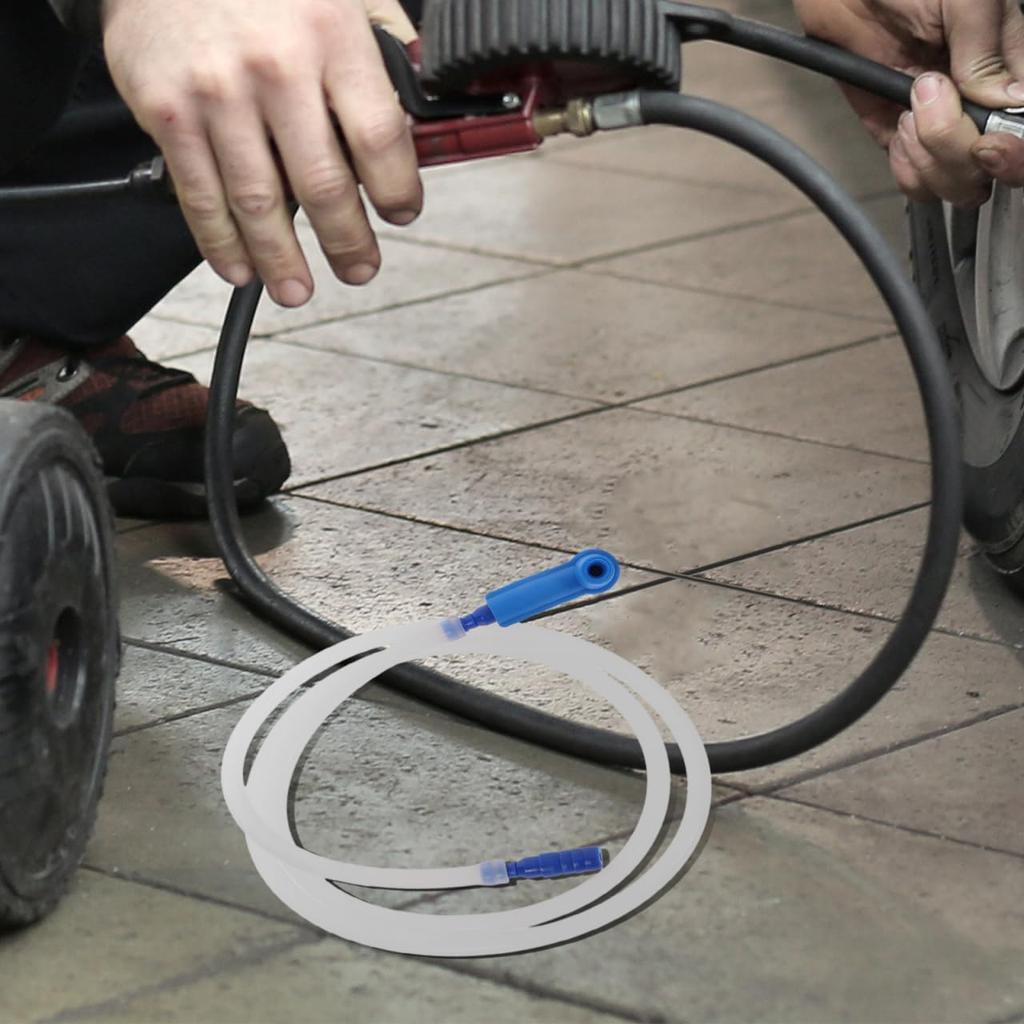 Brake Bleeder Hose Brake Bleeding Hose Oil Fluid Extractor Reverse Bleeder Tool Universal for Motorcycle Scooters Quads Braking System Repair
