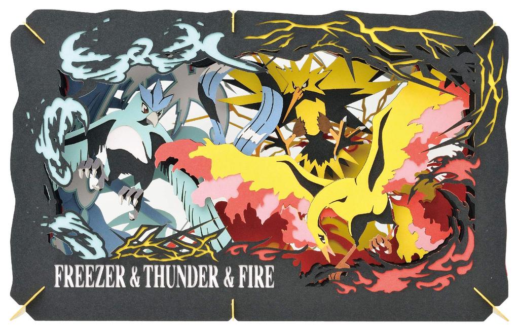 Arktos Donner Feuer Papier Theater Pokémon & &