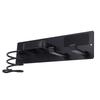 3 In 1 Hair Tool   Wall Mounted Aluminum Alloy Hair Dryer Curling Iron Flat Iron Holder