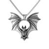 Flame Sun God Titanium Steel Necklace - Unisex Hip Hop Pendant