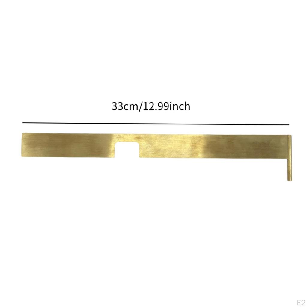 Violin Fingerboard Prolongation Measurement Violins Making Aluminum Upgarde Replacement Ruler Sturdy