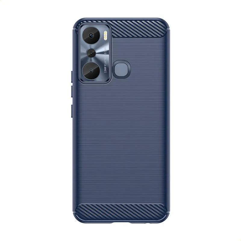 Phone Case For Infinix Hot 12 Pro ,flexible Tpu Fiber Protective Cover For Infinix Hot 12 Pro