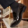 Men Loafers Summer Breathable Comfortable Fashion Men Leather Shoes