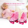 Fashionable Toy Accessories Doll Roller Skate Shoes for 18inch Baby Doll