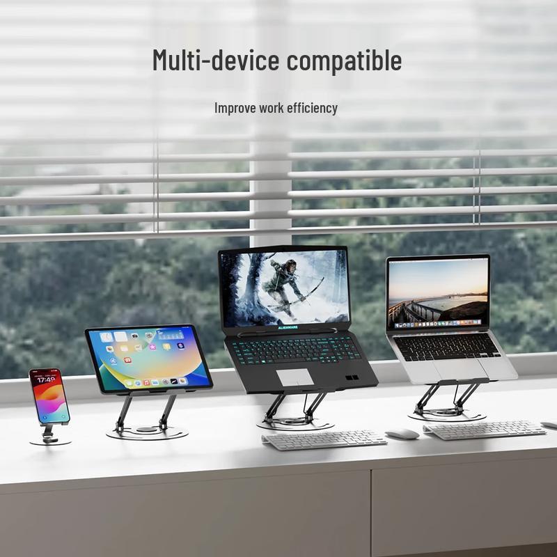 Minicute Multi-Functional Laptop Riser Stand Set