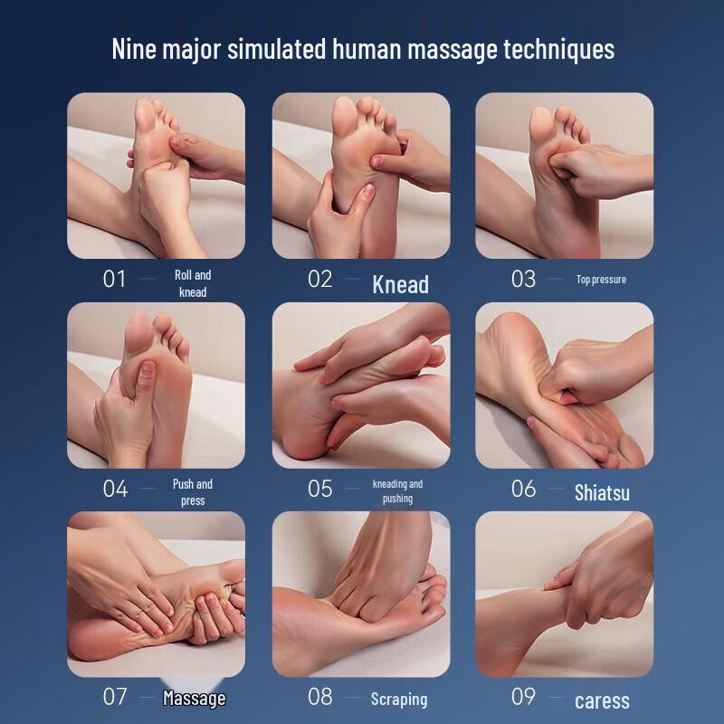 AUX Electric Leg and Foot Massager with Heat