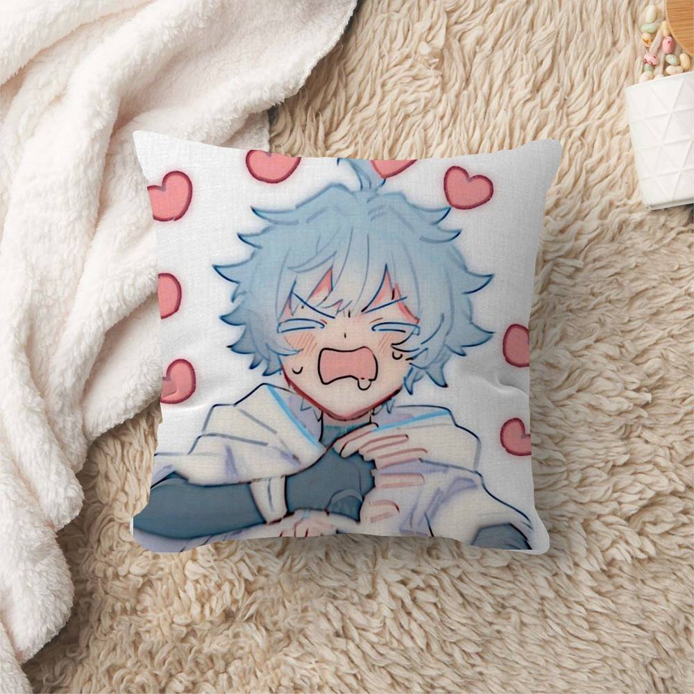 Chongyun Genshin Impact Cushion Cover Inches Farmhouse Decor Home Throw Pillow Covers for Couch Decorations
