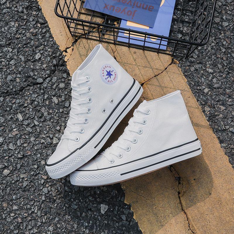 

Низкие парусиновые туфли для пар из двух видов ткани, универсальная повседневная обувь в корейском стиле, классические одинарные туфли, белые туфли, пляжные туфли 44