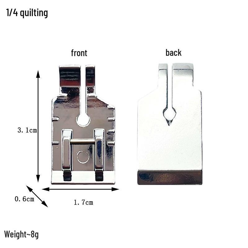 Multifunctional Electric Sewing Machine with Zipper, Binding, and Overlock Presser Foot Attachments